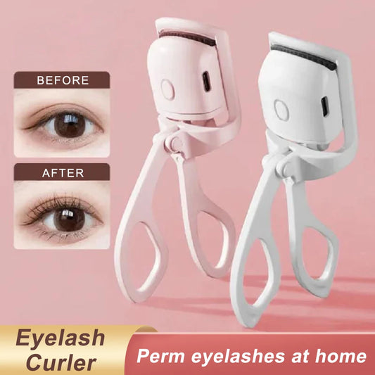 Heated Eyelash Curler (USB Rechargeable, Pen sized)