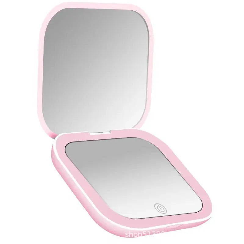 Mini portable LED mirror