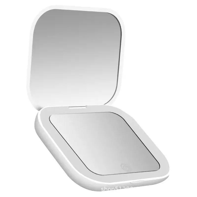 Mini portable LED mirror