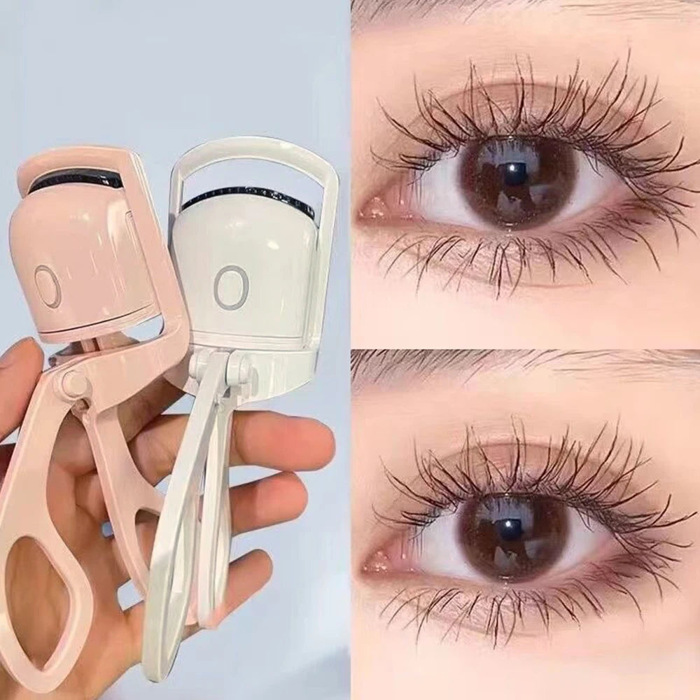 Heated Eyelash Curler (USB Rechargeable, Pen sized)